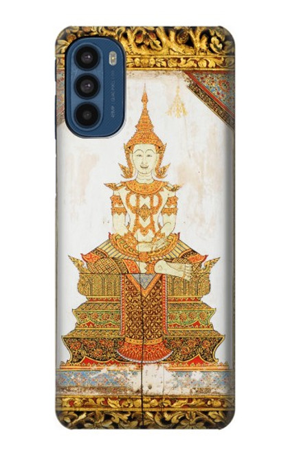 W1511 Thai Emerald Art Funda Carcasa Case y Caso Del Tirón Funda para Motorola Moto G41