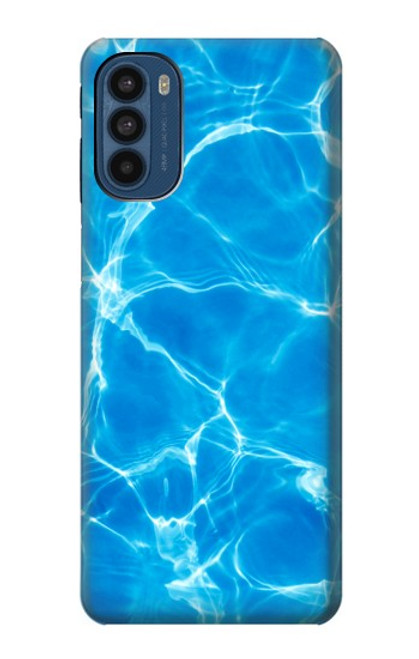 W2788 Blue Water Swimming Pool Funda Carcasa Case y Caso Del Tirón Funda para Motorola Moto G41