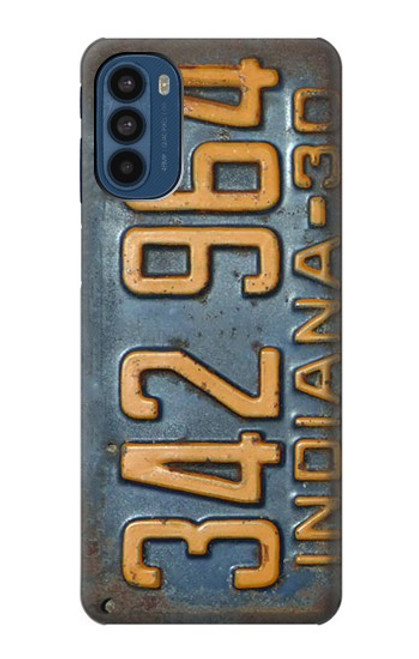 W3750 Vintage Vehicle Registration Plate Funda Carcasa Case y Caso Del Tirón Funda para Motorola Moto G41