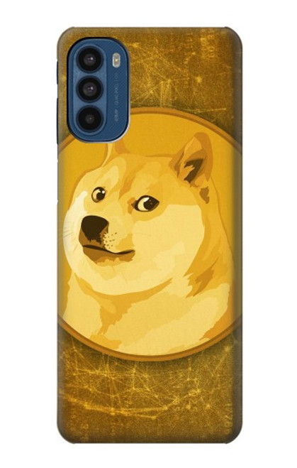 W3826 Dogecoin Shiba Funda Carcasa Case y Caso Del Tirón Funda para Motorola Moto G41