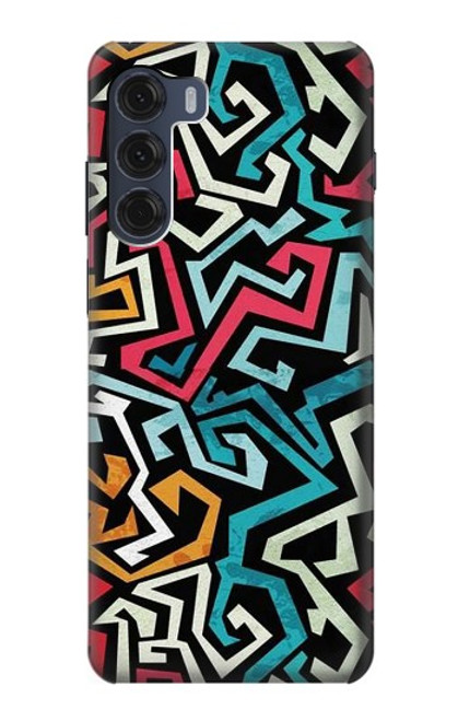 W3712 Pop Art Pattern Funda Carcasa Case y Caso Del Tirón Funda para Motorola Moto G200 5G