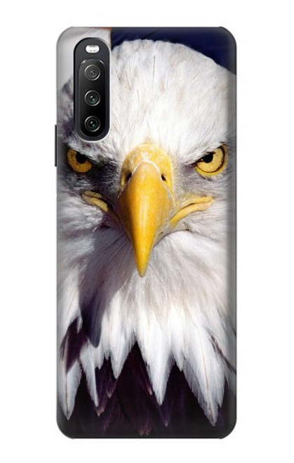 W0854 Eagle American Funda Carcasa Case y Caso Del Tirón Funda para Sony Xperia 10 III Lite