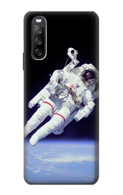 W3616 Astronaut Funda Carcasa Case y Caso Del Tirón Funda para Sony Xperia 10 III Lite