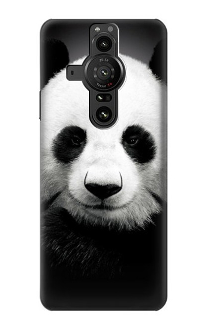 W1072 Panda Bear Funda Carcasa Case y Caso Del Tirón Funda para Sony Xperia Pro-I