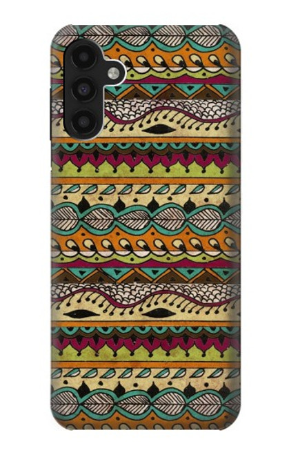 W2860 Aztec Boho Hippie Pattern Funda Carcasa Case y Caso Del Tirón Funda para Samsung Galaxy A13 4G