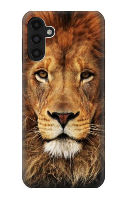 W2870 Lion King of Beasts Funda Carcasa Case y Caso Del Tirón Funda para Samsung Galaxy A13 4G