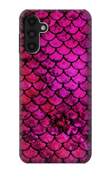 W3051 Pink Mermaid Fish Scale Funda Carcasa Case y Caso Del Tirón Funda para Samsung Galaxy A13 4G