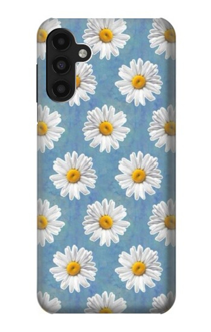 W3454 Floral Daisy Funda Carcasa Case y Caso Del Tirón Funda para Samsung Galaxy A13 4G