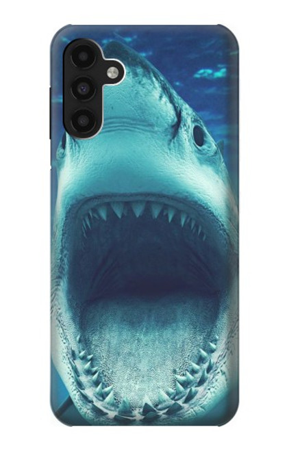W3548 Tiger Shark Funda Carcasa Case y Caso Del Tirón Funda para Samsung Galaxy A13 4G