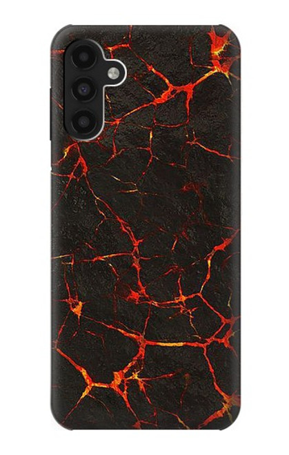 W3696 Lava Magma Funda Carcasa Case y Caso Del Tirón Funda para Samsung Galaxy A13 4G