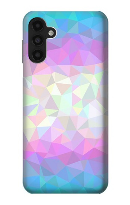 W3747 Trans Flag Polygon Funda Carcasa Case y Caso Del Tirón Funda para Samsung Galaxy A13 4G