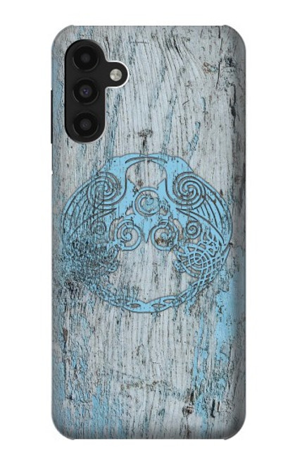 W3829 Huginn And Muninn Twin Ravens Norse Funda Carcasa Case y Caso Del Tirón Funda para Samsung Galaxy A13 4G