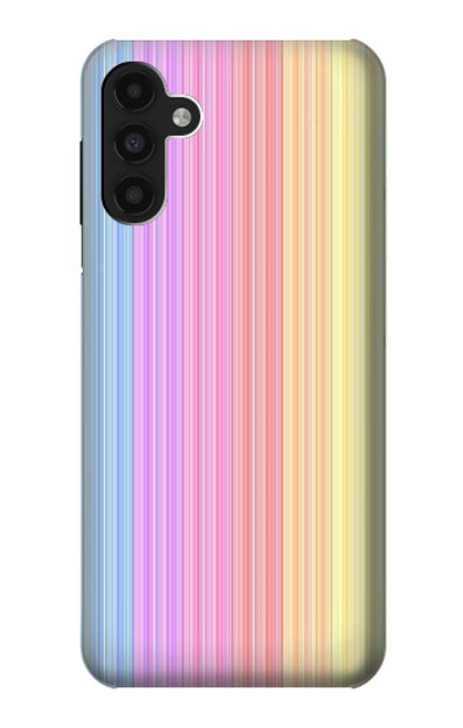 W3849 Colorful Vertical Colors Funda Carcasa Case y Caso Del Tirón Funda para Samsung Galaxy A13 4G