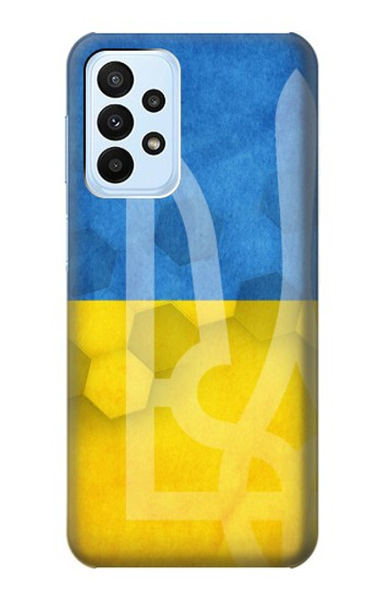 W3006 Ukraine Football Soccer Funda Carcasa Case y Caso Del Tirón Funda para Samsung Galaxy A23