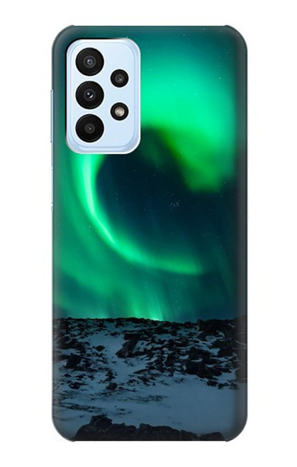 W3667 Aurora Northern Light Funda Carcasa Case y Caso Del Tirón Funda para Samsung Galaxy A23