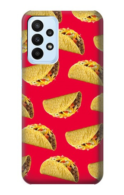 W3755 Mexican Taco Tacos Funda Carcasa Case y Caso Del Tirón Funda para Samsung Galaxy A23