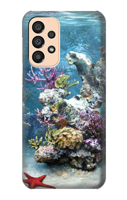 W0227 Aquarium Funda Carcasa Case y Caso Del Tirón Funda para Samsung Galaxy A33 5G