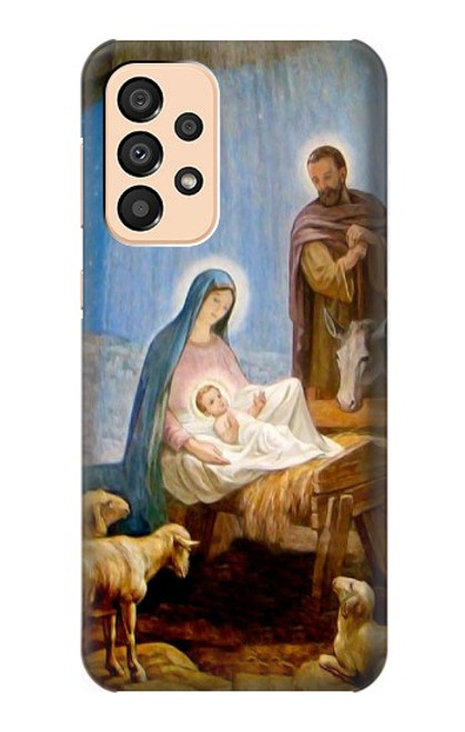 W2276 The Nativity Funda Carcasa Case y Caso Del Tirón Funda para Samsung Galaxy A33 5G