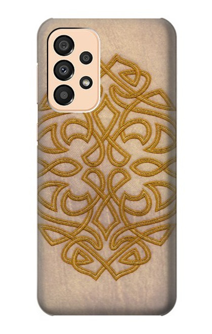 W3796 Celtic Knot Funda Carcasa Case y Caso Del Tirón Funda para Samsung Galaxy A33 5G