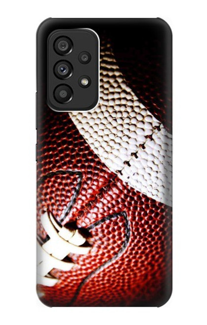 W0062 American Football Funda Carcasa Case y Caso Del Tirón Funda para Samsung Galaxy A53 5G