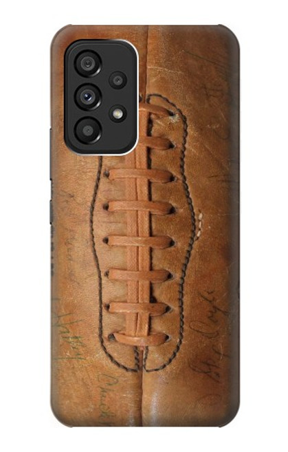 W2554 Vintage Old Ball Funda Carcasa Case y Caso Del Tirón Funda para Samsung Galaxy A53 5G