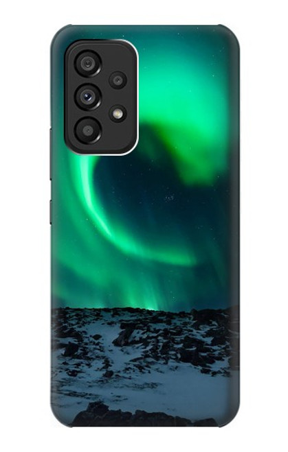 W3667 Aurora Northern Light Funda Carcasa Case y Caso Del Tirón Funda para Samsung Galaxy A53 5G