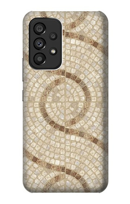 W3703 Mosaic Tiles Funda Carcasa Case y Caso Del Tirón Funda para Samsung Galaxy A53 5G