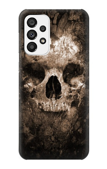 W0552 Skull Funda Carcasa Case y Caso Del Tirón Funda para Samsung Galaxy A73 5G