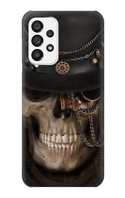 W3852 Steampunk Skull Funda Carcasa Case y Caso Del Tirón Funda para Samsung Galaxy A73 5G