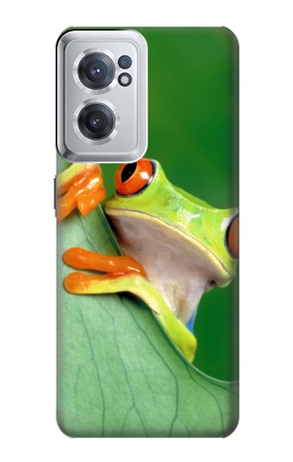 W1047 Little Frog Funda Carcasa Case y Caso Del Tirón Funda para OnePlus Nord CE 2 5G