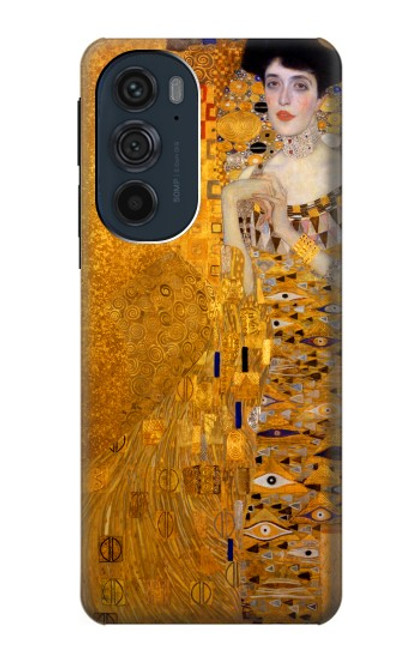 W3332 Gustav Klimt Adele Bloch Bauer Funda Carcasa Case y Caso Del Tirón Funda para Motorola Edge 30 Pro