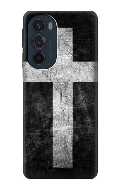 W3491 Christian Cross Funda Carcasa Case y Caso Del Tirón Funda para Motorola Edge 30 Pro