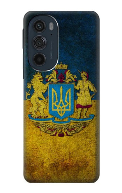 W3858 Ukraine Vintage Flag Funda Carcasa Case y Caso Del Tirón Funda para Motorola Edge 30 Pro