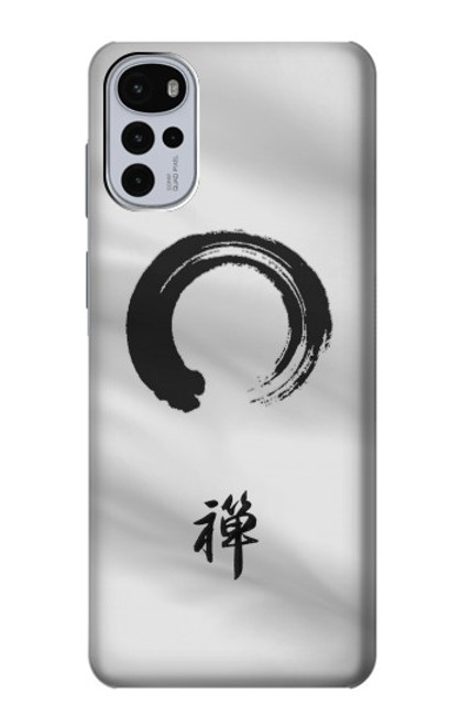 W2398 Zen Buddhism Symbol Funda Carcasa Case y Caso Del Tirón Funda para Motorola Moto G22