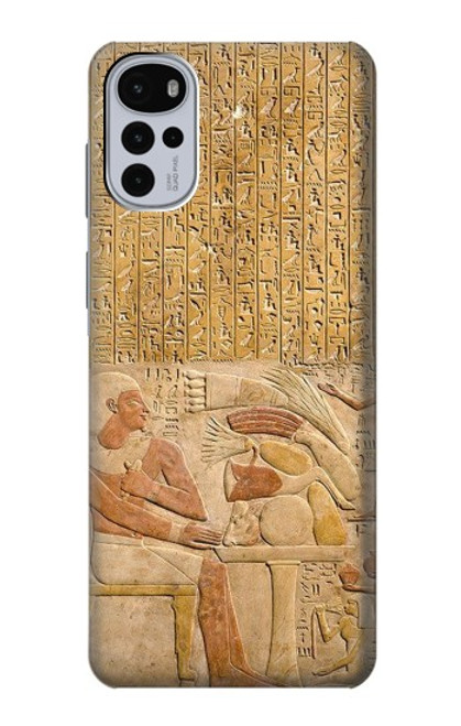 W3398 Egypt Stela Mentuhotep Funda Carcasa Case y Caso Del Tirón Funda para Motorola Moto G22