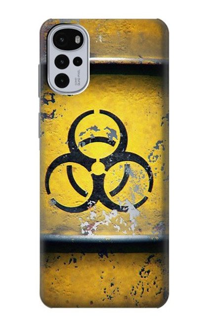 W3669 Biological Hazard Tank Graphic Funda Carcasa Case y Caso Del Tirón Funda para Motorola Moto G22