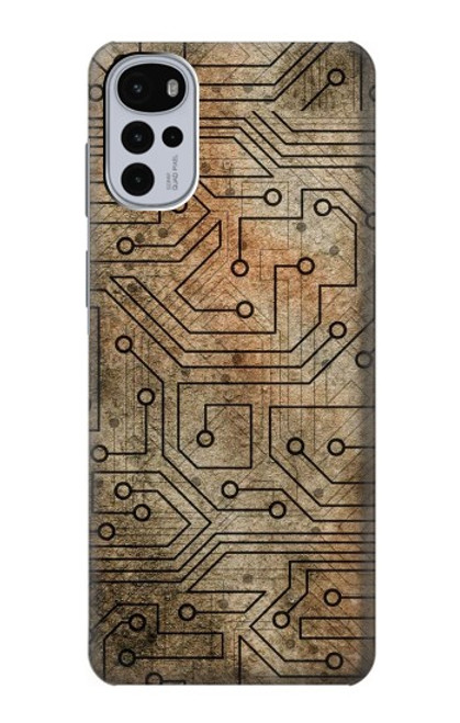 W3812 PCB Print Design Funda Carcasa Case y Caso Del Tirón Funda para Motorola Moto G22