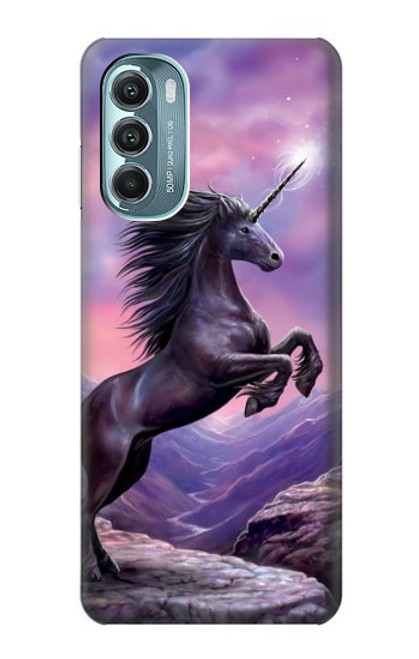 W1461 Unicorn Fantasy Horse Funda Carcasa Case y Caso Del Tirón Funda para Motorola Moto G Stylus 5G (2022)