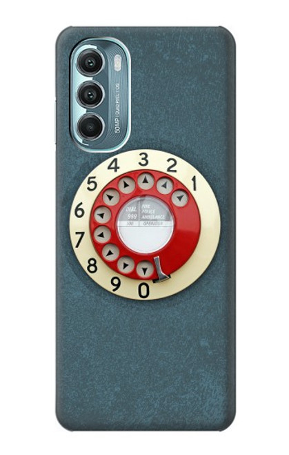 W1968 Rotary Dial Telephone Funda Carcasa Case y Caso Del Tirón Funda para Motorola Moto G Stylus 5G (2022)