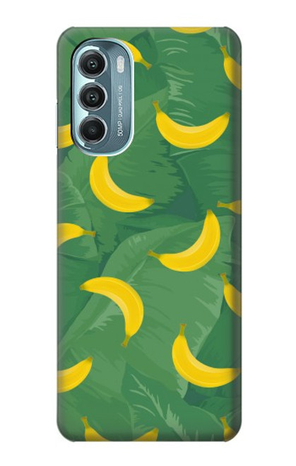 W3286 Banana Fruit Pattern Funda Carcasa Case y Caso Del Tirón Funda para Motorola Moto G Stylus 5G (2022)