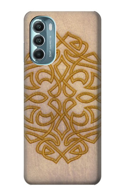 W3796 Celtic Knot Funda Carcasa Case y Caso Del Tirón Funda para Motorola Moto G Stylus 5G (2022)