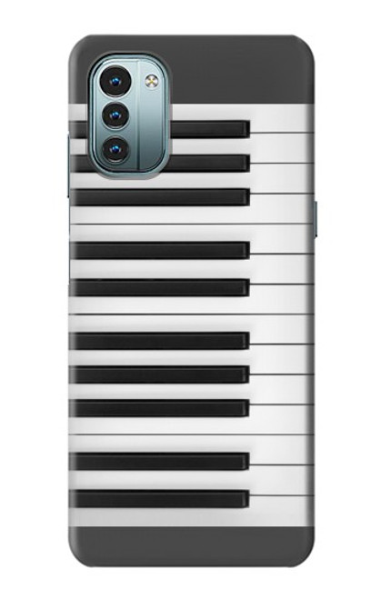 W2082 One Octave Piano Funda Carcasa Case y Caso Del Tirón Funda para Nokia G11, G21