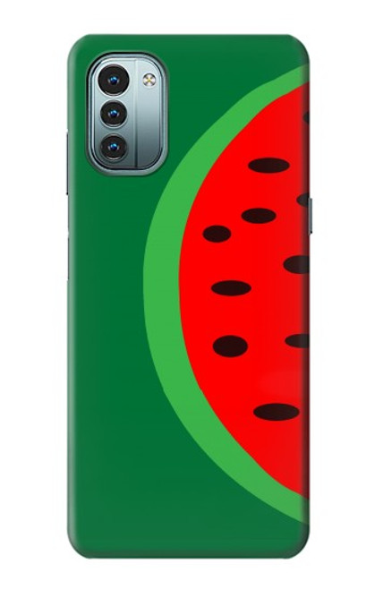 W2383 Watermelon Funda Carcasa Case y Caso Del Tirón Funda para Nokia G11, G21