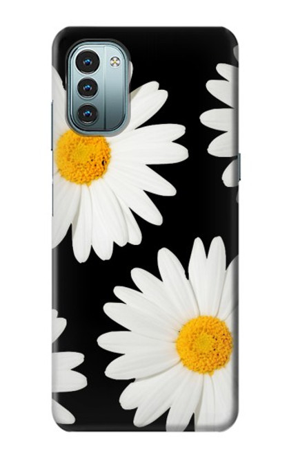 W2477 Daisy flower Funda Carcasa Case y Caso Del Tirón Funda para Nokia G11, G21