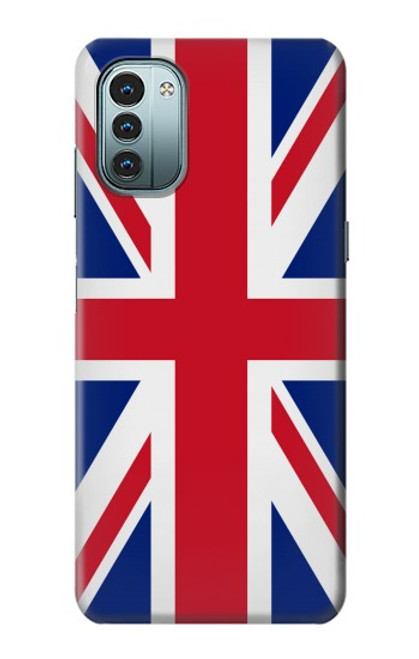 W3103 Flag of The United Kingdom Funda Carcasa Case y Caso Del Tirón Funda para Nokia G11, G21