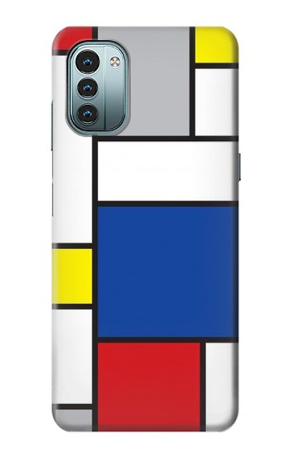 W3536 Modern Art Funda Carcasa Case y Caso Del Tirón Funda para Nokia G11, G21