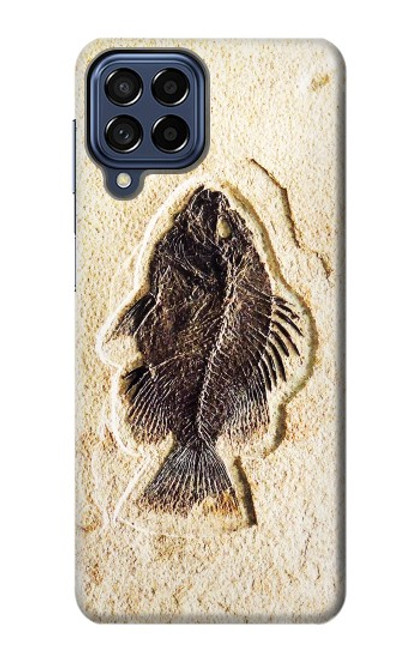 W2562 Fossil Fish Funda Carcasa Case y Caso Del Tirón Funda para Samsung Galaxy M53