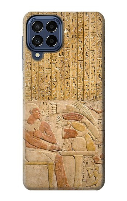 W3398 Egypt Stela Mentuhotep Funda Carcasa Case y Caso Del Tirón Funda para Samsung Galaxy M53