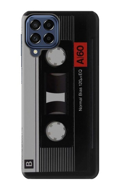 W3516 Vintage Cassette Tape Funda Carcasa Case y Caso Del Tirón Funda para Samsung Galaxy M53