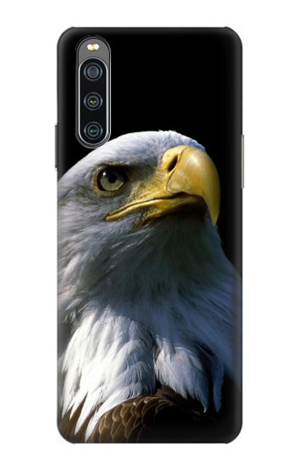 W2046 Bald Eagle Funda Carcasa Case y Caso Del Tirón Funda para Sony Xperia 10 IV